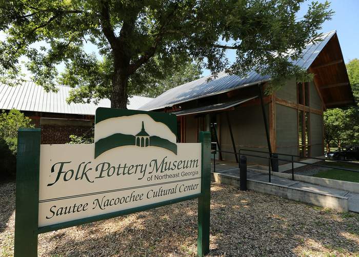 The Folk Pottery Museum of Northeast Georgia in Sautee Nacoochee boasts a stunning display of vintage and contemporary pottery from the area. 