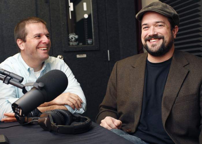 Bryant and Clark in 2010. Photo: Josh D. Weiss