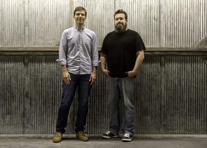 Chuck Bryant and Josh Clark. Photo: Dylan Fagan, How Stuff Works