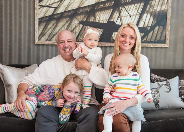 Christa Huffstickler and her family. Contributed photo