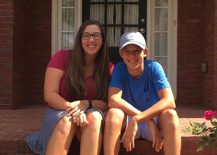Sidney (left) and Carter Maurice. Contributed photo