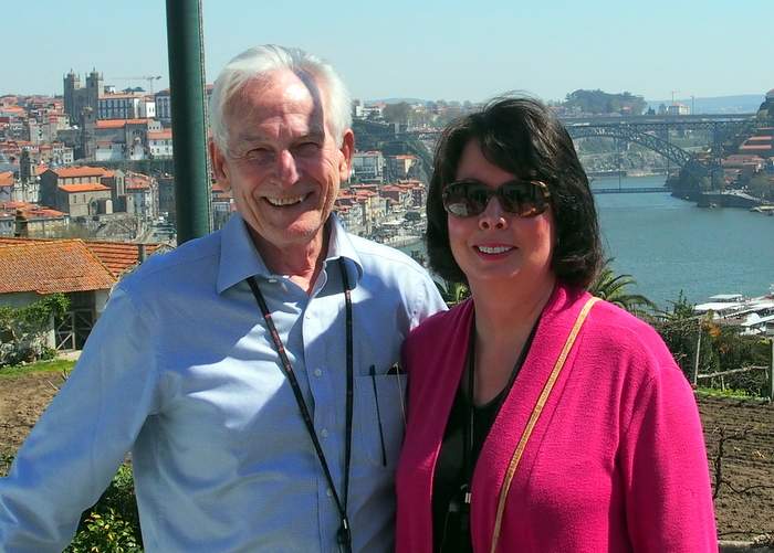Bob Cherrie and his wife Robyn. Contributed photo