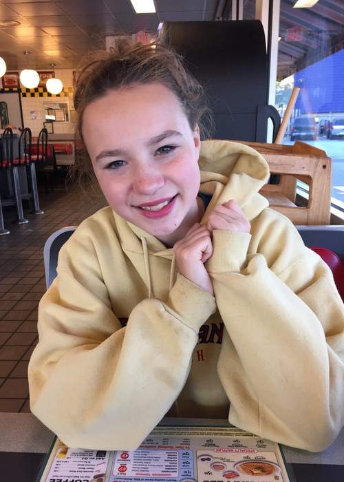 Alex at Waffle House. CONTRIBUTED BY THE BLACKWELL FAMILY