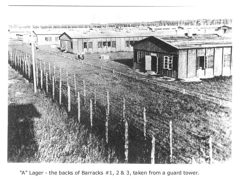 The barracks at Stalag Luft IV in Tychowo, Poland, where Ellen’s andLaura’s fathers were imprisoned during World War II. FILE PHOTO