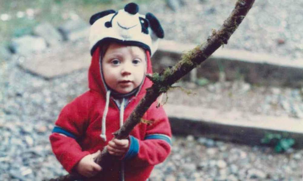 Luke Eden at age 2 in 1986. CONTRIBUTED