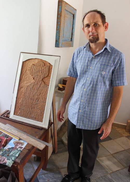 Trinidad artist Lázaro Niebla Castro.&amp;nbsp;