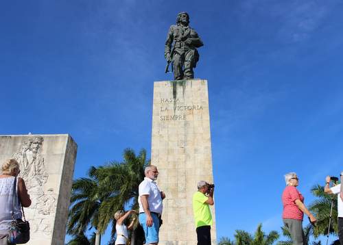 The memorial for Ernest "Che" Guevara in Santa Clara.