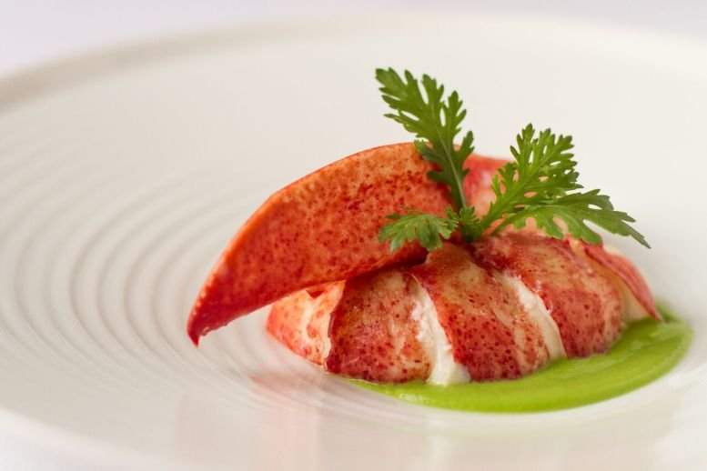 Butter-braised lobster at Aria. Comtributed by George Sanchez