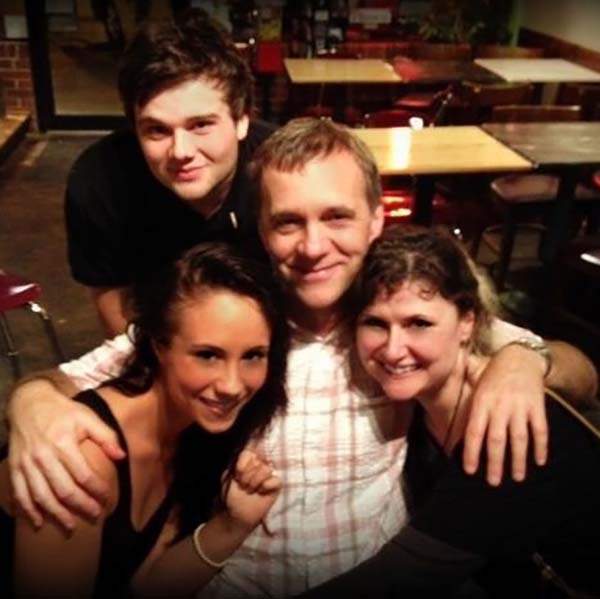 Randy Osborne with girlfriend Joyce Mitchell and two of his three children, Skyler (top) and Jamie Osborne. Contributed photo