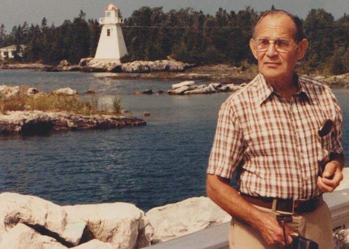 Stepfather Jim Osborne brought comfort and stability to Randy’s young life. Contributed photo