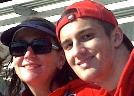 Julia and Jack enjoy a UGA football game  in November 2010. Contributed photo.
