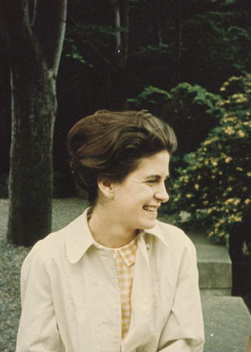 Laura Dorsey in a Japanese garden in 1966. Contributed photo