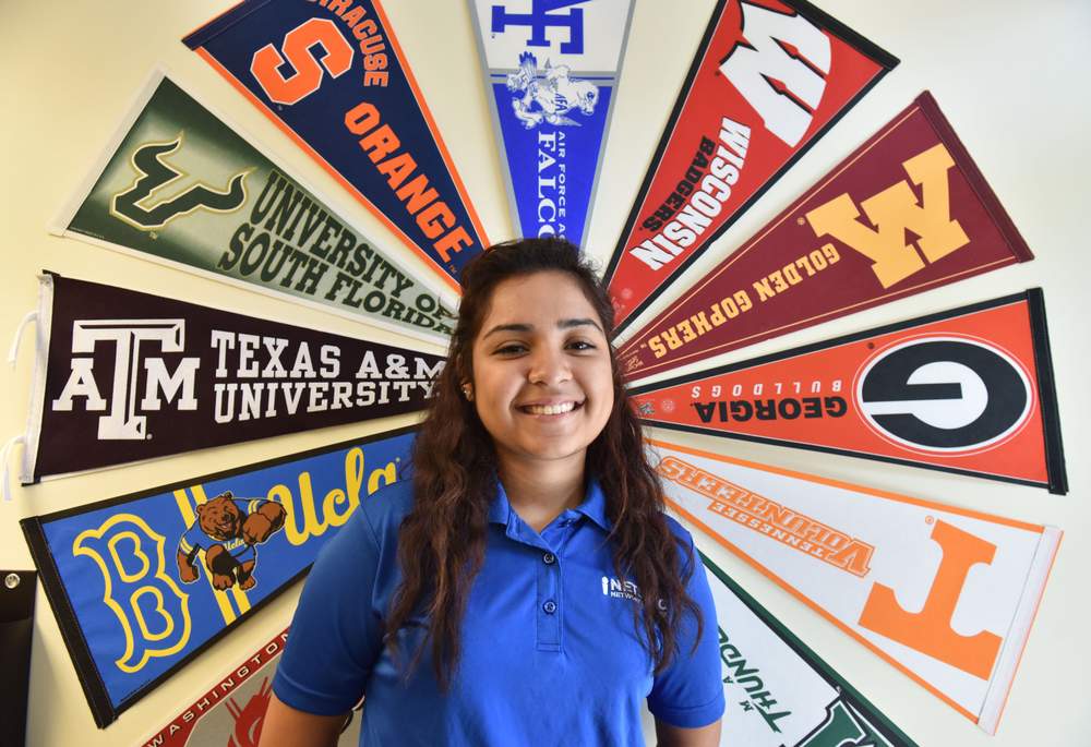<strong>Alejandra Lopez</strong>, 18, already has an associate's degree. She's now attending Texas A&amp;M.<br /><br /><strong>Photo: Hyosub Shin / AJC</strong>