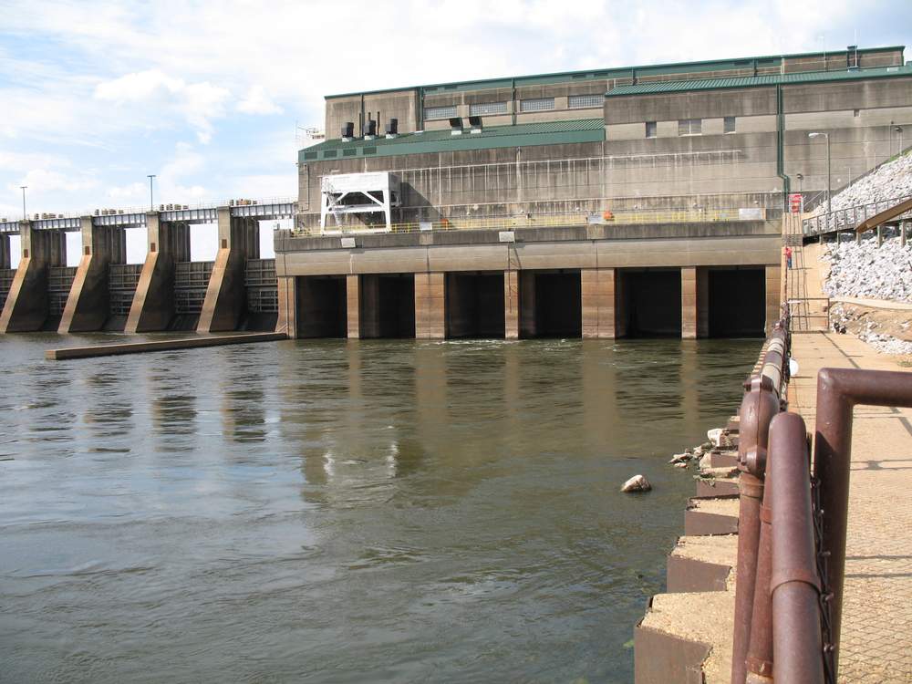 Behind Woodruff Dam, the waters from Georgia's Chattahoochee and Flint rivers form Lake Seminole, which feeds the Apalachciola River at the Florida border. (AJC file)