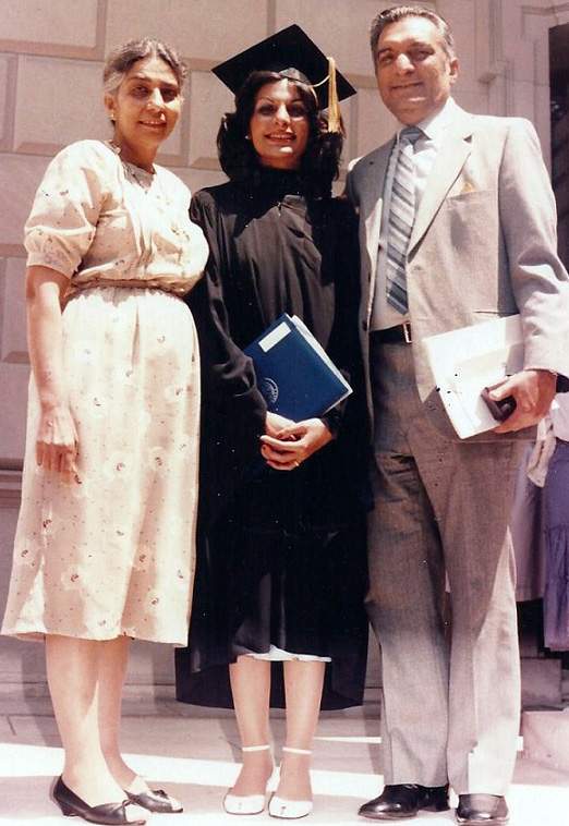 Gulshan graduating from Emory University, Contributed photo.