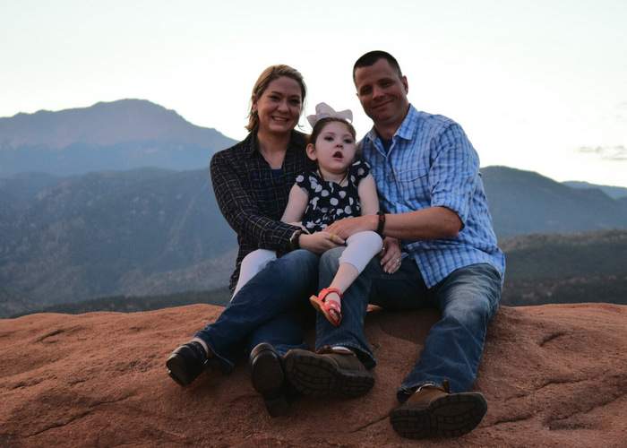 Before Georgia’s medical marijuana law went into effect, Janea and Haleigh lived in Colorado for a year while Brian stayed in Georgia to work. He would visit every month or so. Contributed photo