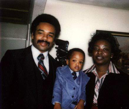 Jericho with his father, Nelson Demery Jr., and mother, Neomia Demery, in 1978.  Jericho grew up in Cedar Grove, a community in Shreveport, La. Contributed by Nequella Demery