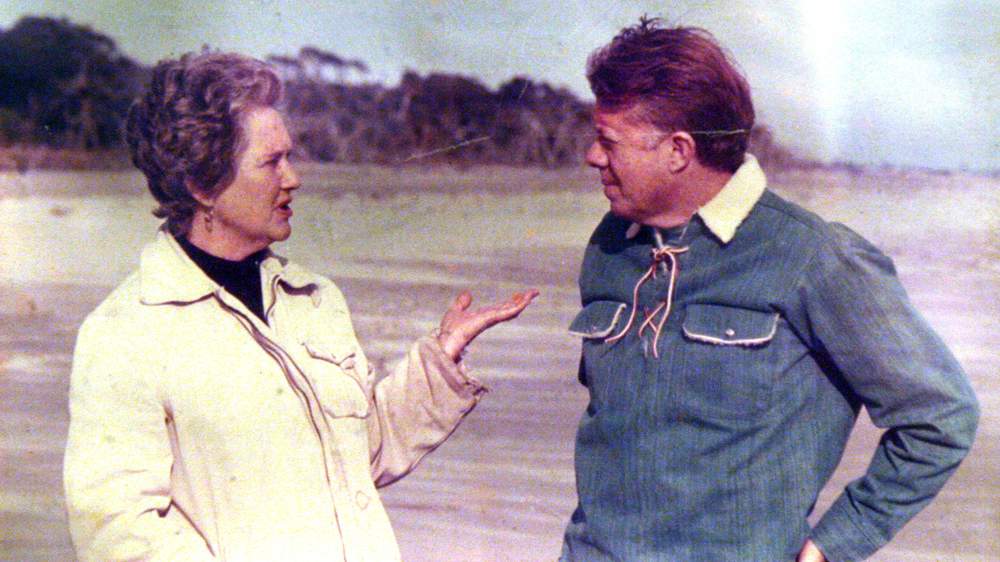 Sandy engaged Jimmy Carter to broker her sale of Ossabaw Island to the state of Georgia in 1978. Contributed photo.