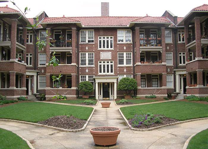 The Massellton Apartments building in 2007, which is now condominiums. Photo: Mark Camp
