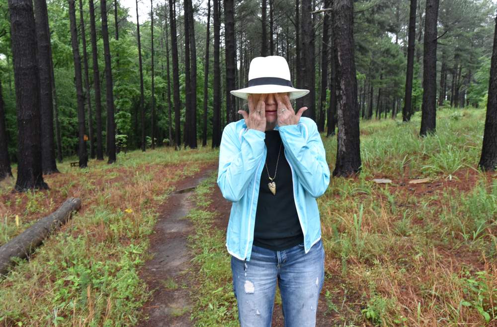 Tricia wipes away tears as she leaves Julia’s grave site on what would have been her 24th birthday. 