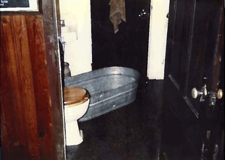 A 12-year-old was burned by bleach in the tub seen in this photograph in an incident that took place in 1992 at the House of Prayer for All People. Contributed photo