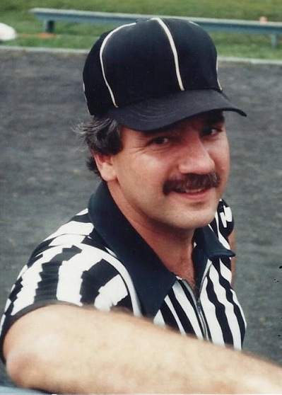 Louie began refereeing to help make ends meet. Now he does it for his health and his love of lacrosse. Contributed photo.