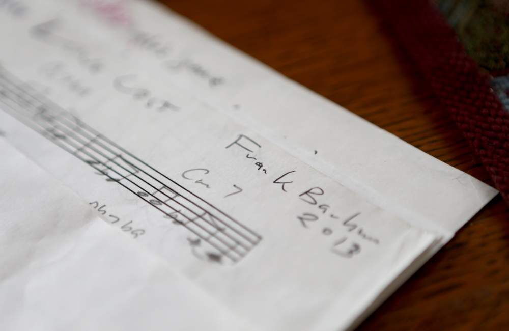 One of Frank's many original compositions.   Ben Gray \/ bgray@ajc.com