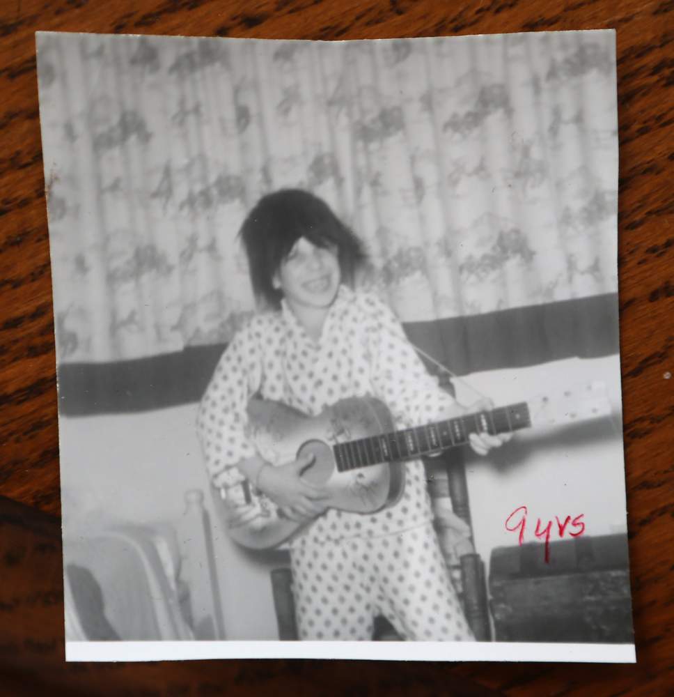 Music was one of Frank's passions when he was a boy. SPECIAL