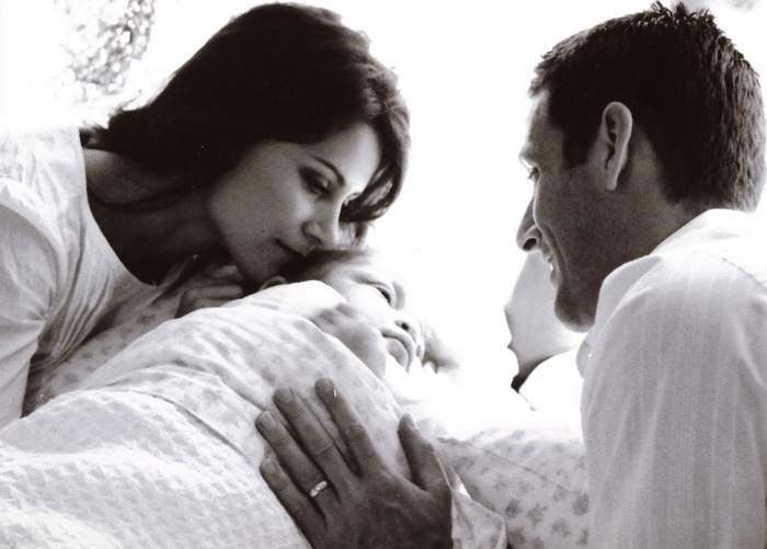 Mark and Annalee Medici share a tender moment in the fall of 2006 with their daughter, Olivia, who was born Jan. 6, 2001, with a rare genetic disorder. Contributed photo