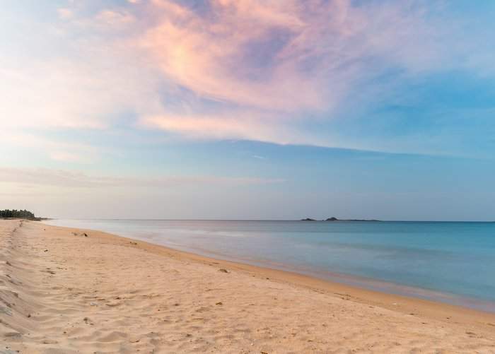 A view of the Indian Ocean from Trincomalee's beach. Getty Images\/iStockphoto