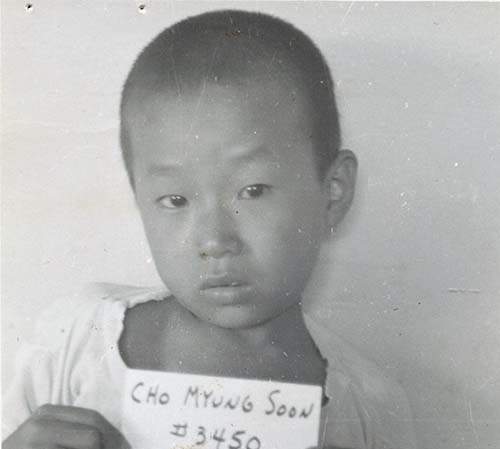 Steve Stirling was born Cho Myung Soon in South Korea and abandoned at an orphanage founded by American Christians.