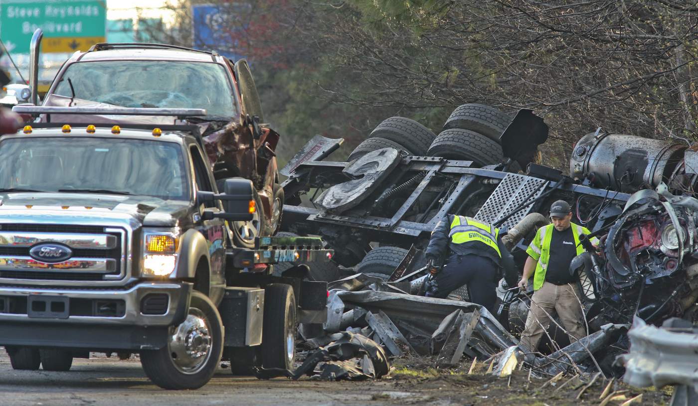 Driver trapped in car after head-on crash in DeKalb County