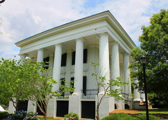 The historic home tour in Athens features several restored estates, including the Greek Revival Taylor-Grady House built around 1844. CONTRIBUTED BY JANET PARKER