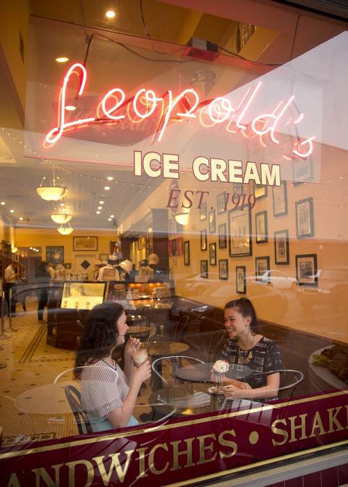Savannah’s Leopold’s Ice Cream parlor has been serving premium frozen treats for more than 100 years. CONTRIBUTED BY CHIA CHONG