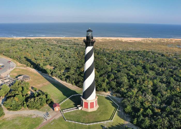 Cape Hatteras Lighthouse is the tallest lighthouse in the U.S. CONTRIBUTED BY OUTER BANKS VISITORS BUREAU