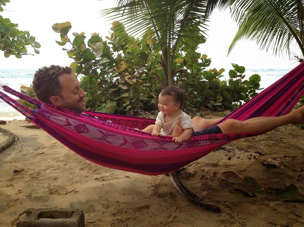 Matt with Evabelle in Costa Rica. Contributed photo