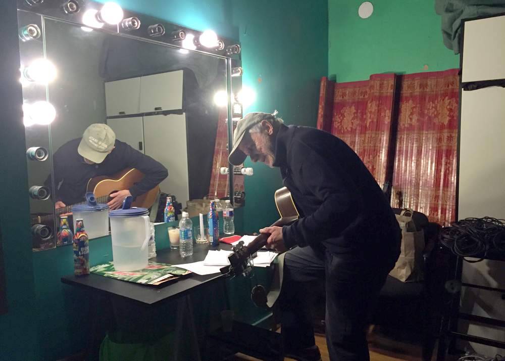 Daniel before his South by Southwest showcase in Austin. Contributed photo