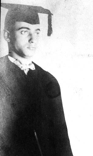 Frank at his Cornell University graduation, circa 1905.PHOTO: The William Breman Jewish Heritage Museum