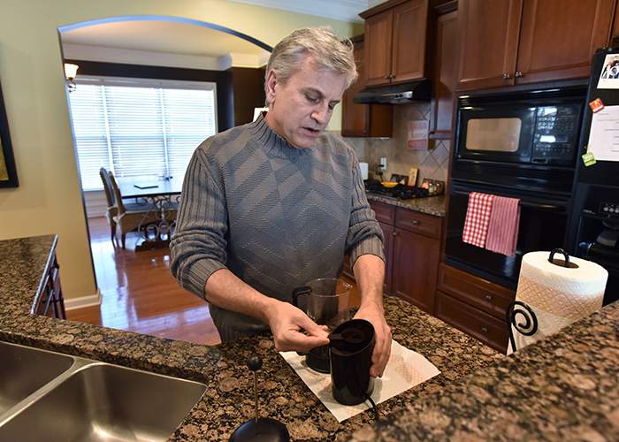 Tom is still looking for answers to the changes that have occurred in his brain.